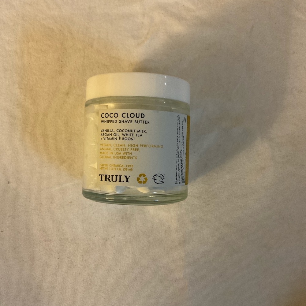 Truly coco cloud whipped shave butter